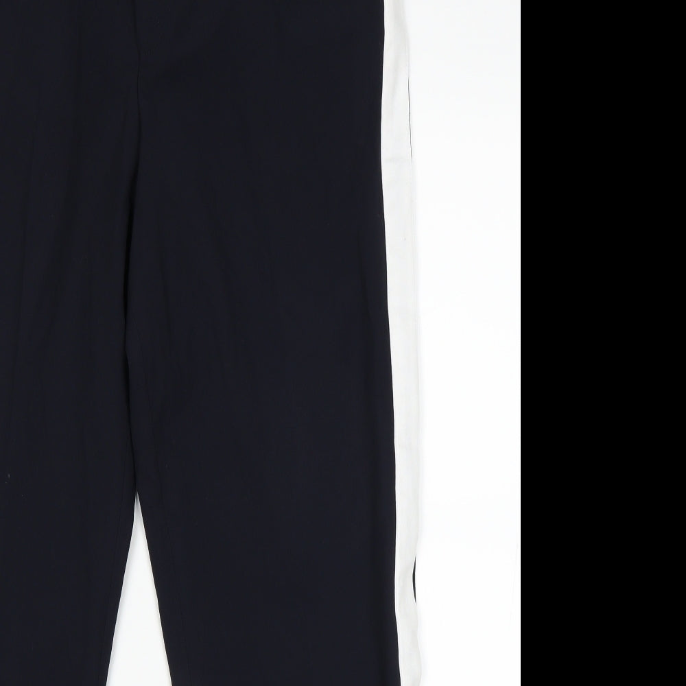 ASOS Womens Blue   Trousers  Size 14 L28.5 in