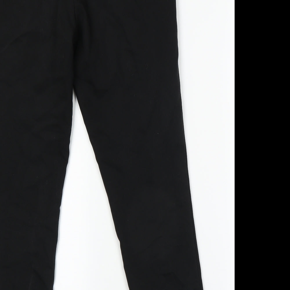 Papaya Womens Black   Trousers  Size 12 L23 in