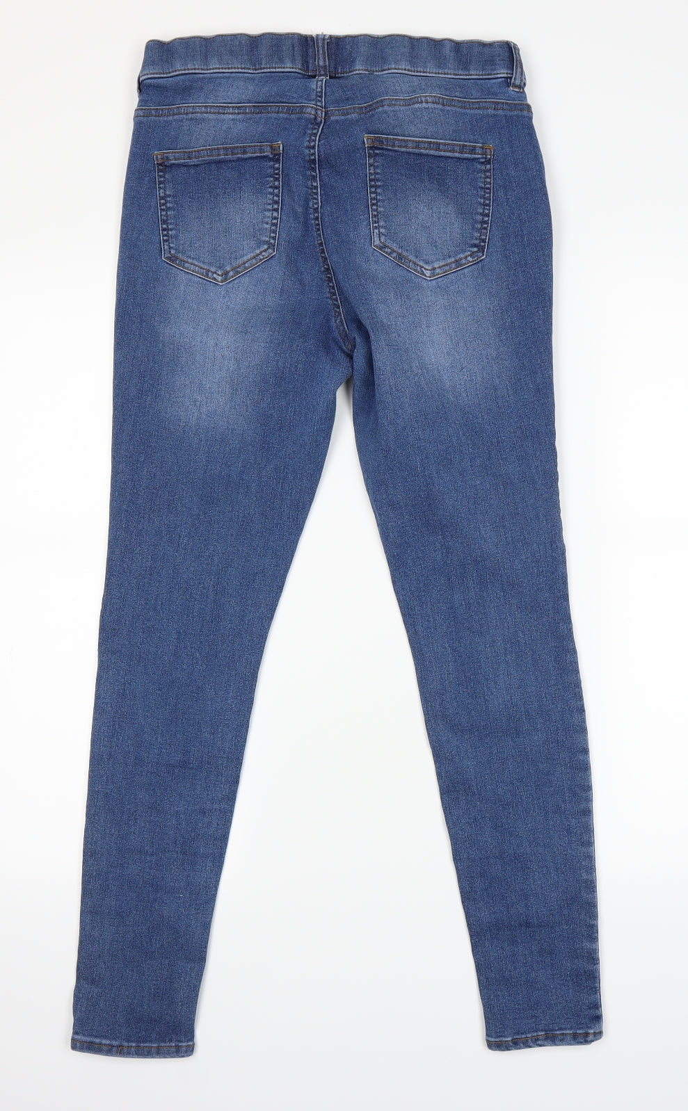George Womens Blue   Skinny Jeans Size 14 L25 in