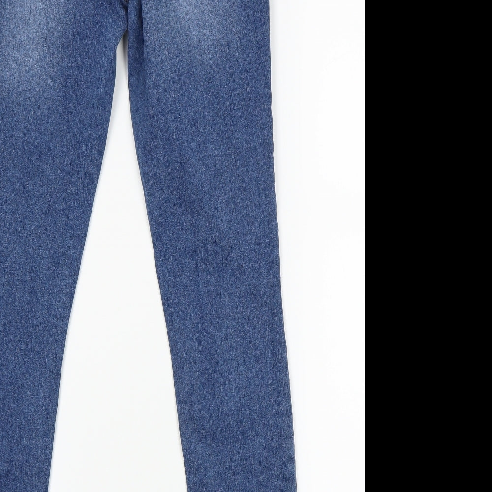 George Womens Blue   Skinny Jeans Size 14 L25 in
