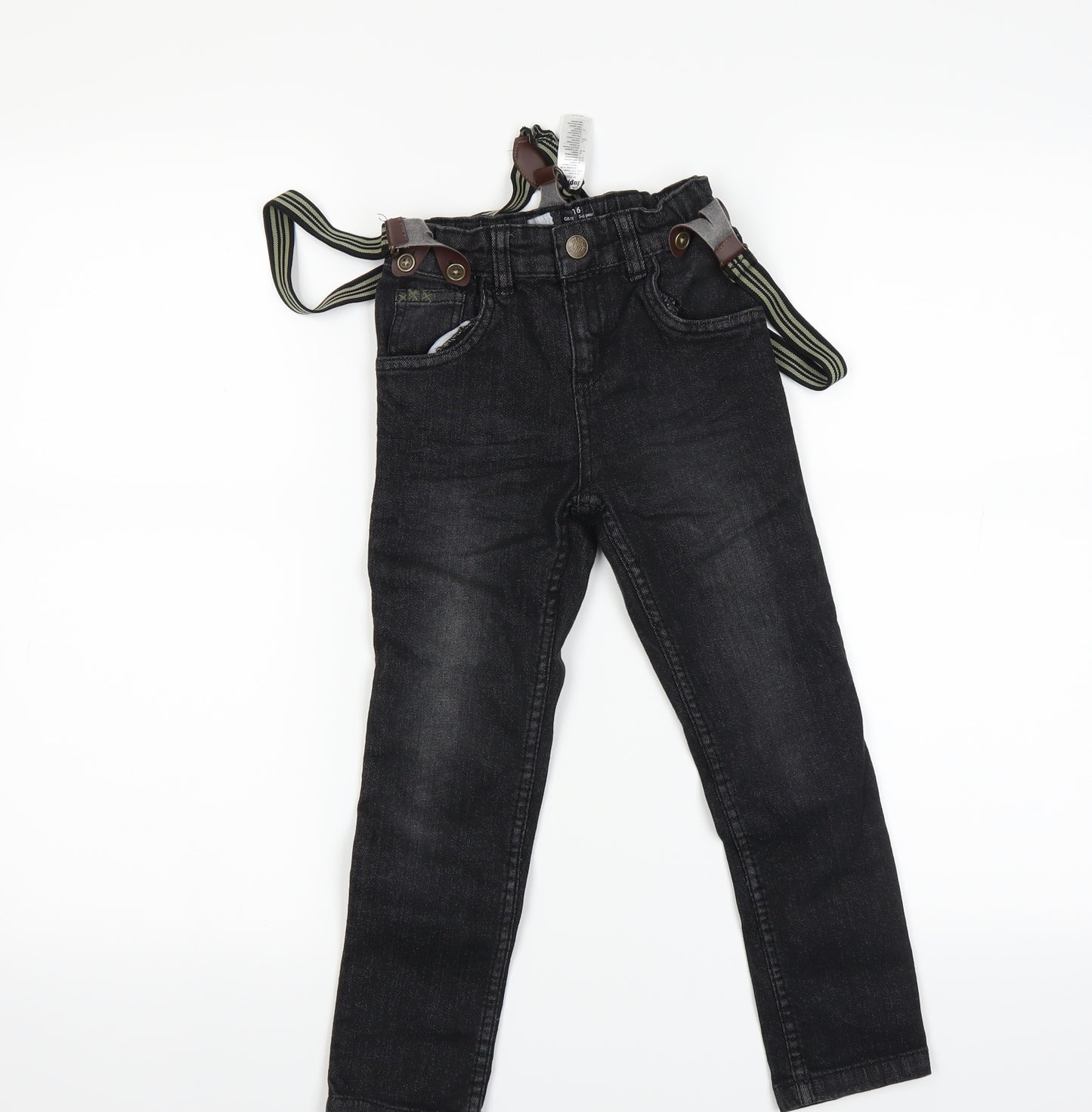 Lupilu Boys Black   Straight Jeans Size 5-6 Years