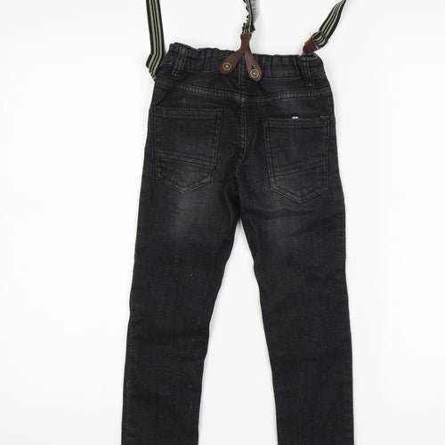 Lupilu Boys Black   Straight Jeans Size 5-6 Years