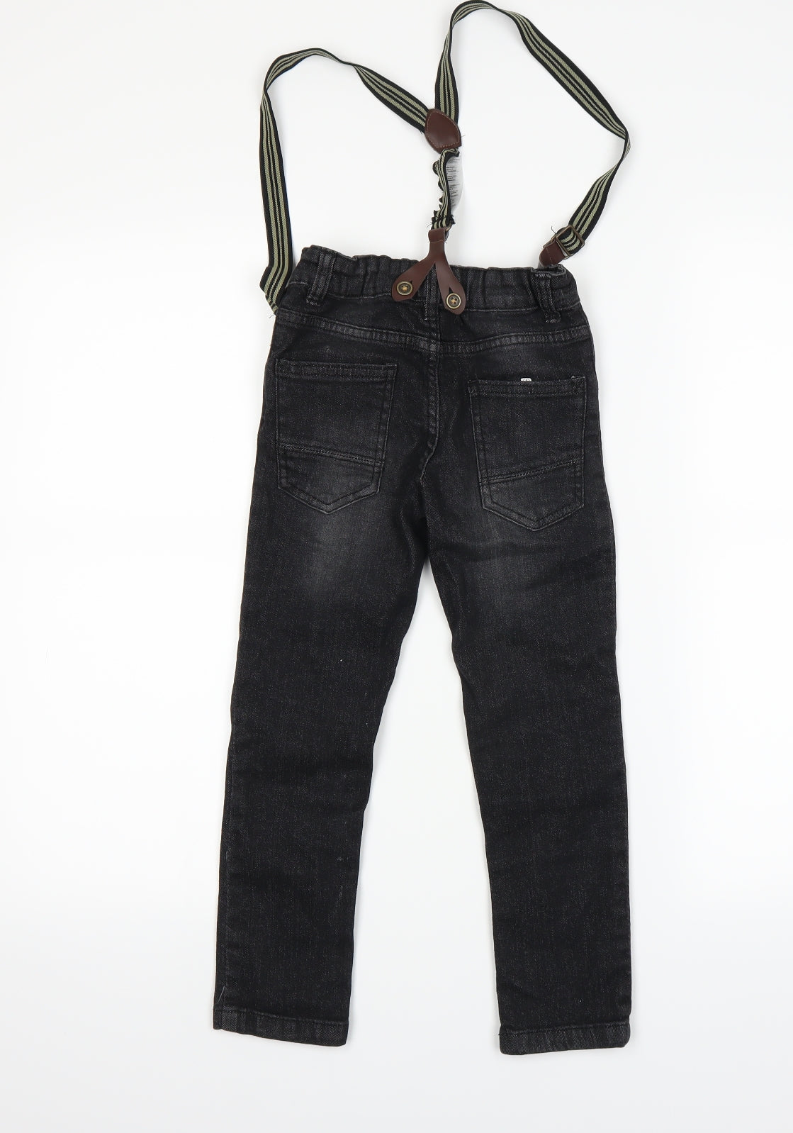 Lupilu Boys Black   Straight Jeans Size 5-6 Years