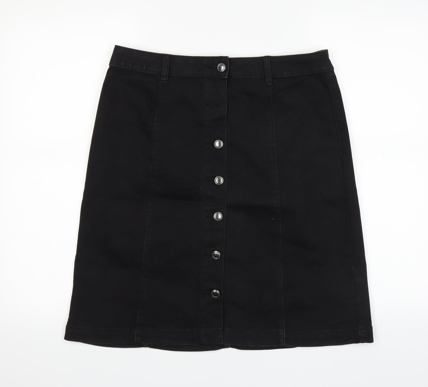 George Womens Black   Skater Skirt Size 14