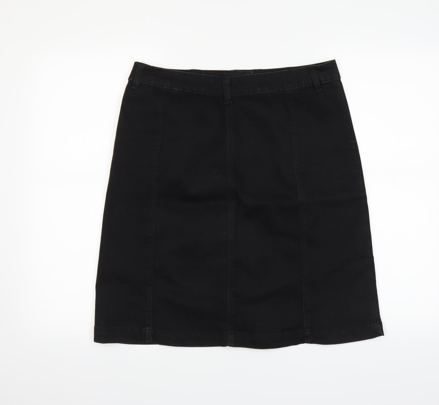 George Womens Black   Skater Skirt Size 14