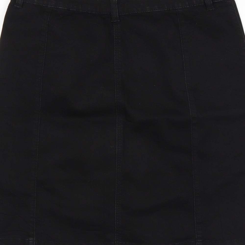 George Womens Black   Skater Skirt Size 14