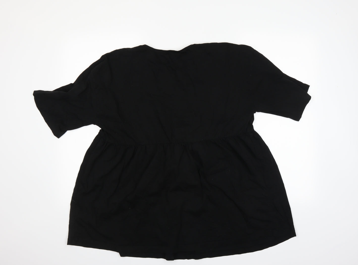 ASOS Womens Black   T-Shirt Dress  Size 14