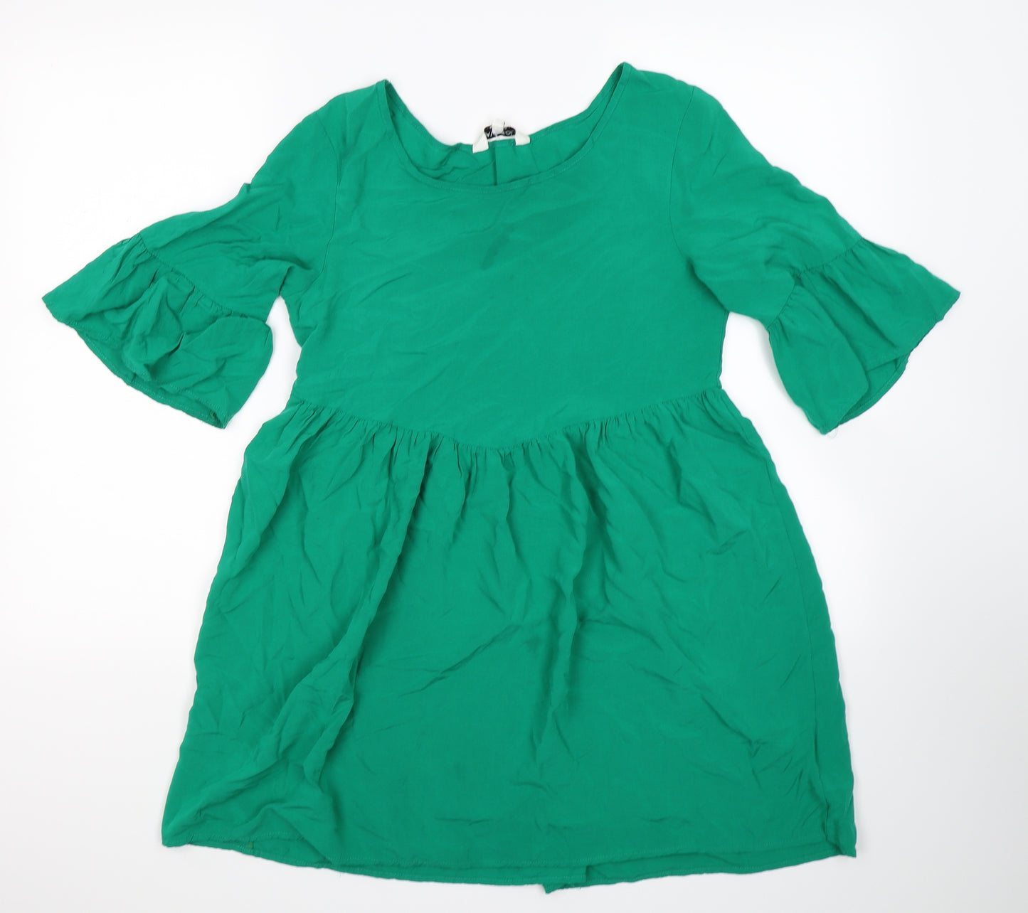 Brave Soul Womens Green   Tunic T-Shirt Size S