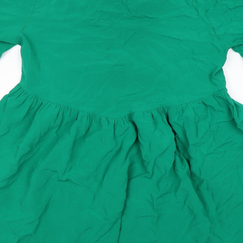Brave Soul Womens Green   Tunic T-Shirt Size S