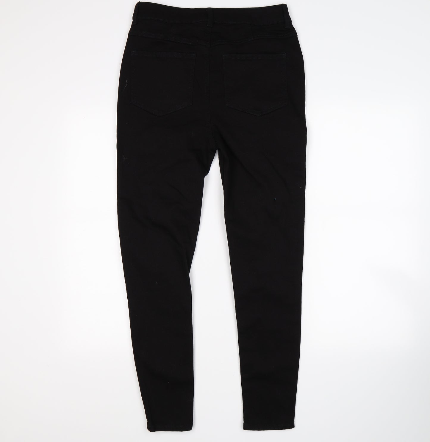 Red Herring Womens Black  Denim Skinny Jeans Size 12 L25 in - waist enhancer. Carly