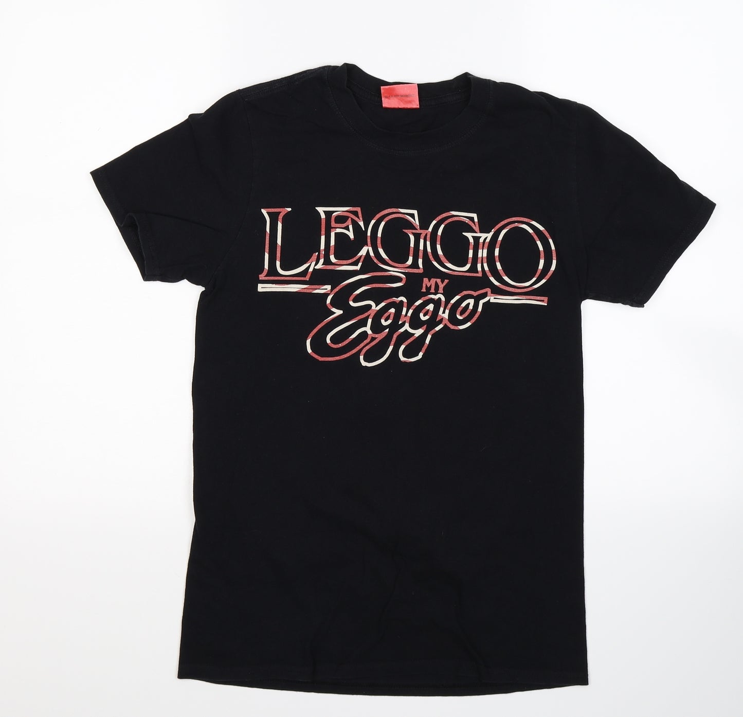 Kellogg's Womens Black   Basic T-Shirt Size S  - Leggo My Eggo