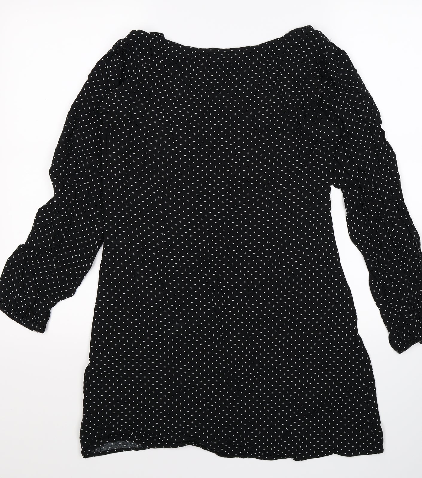 Urban renewal Womens Black Polka Dot  A-Line  Size M