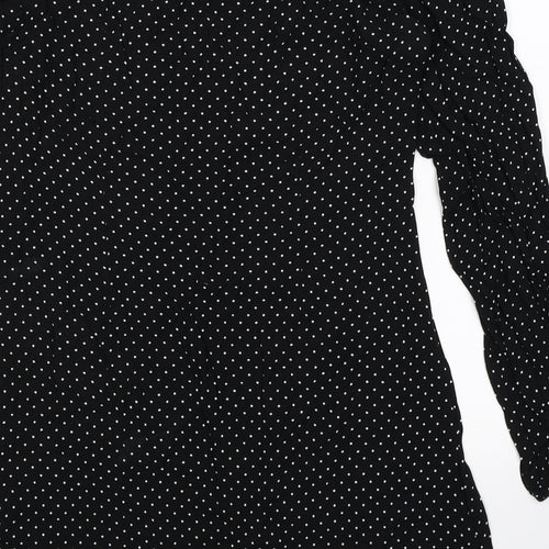 Urban renewal Womens Black Polka Dot  A-Line  Size M