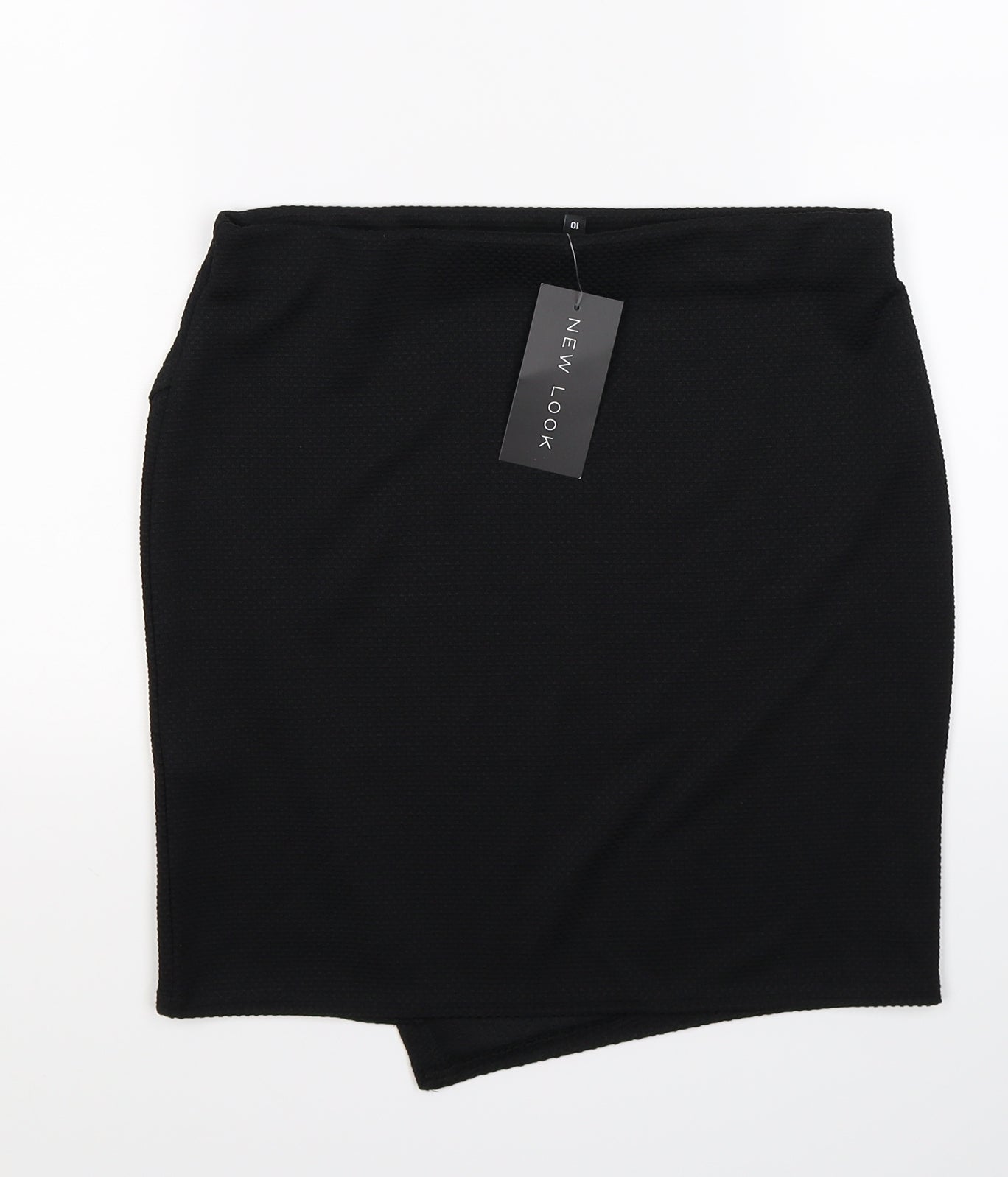 New Look Womens Black   Wrap Skirt Size 10