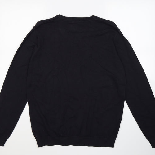 Marks and Spencer Boys Blue  Knit Pullover Jumper Size 16 Years  - school wear