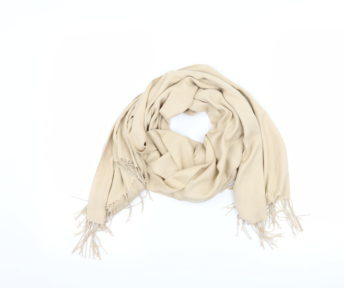 Preworn Womens Beige    Scarf