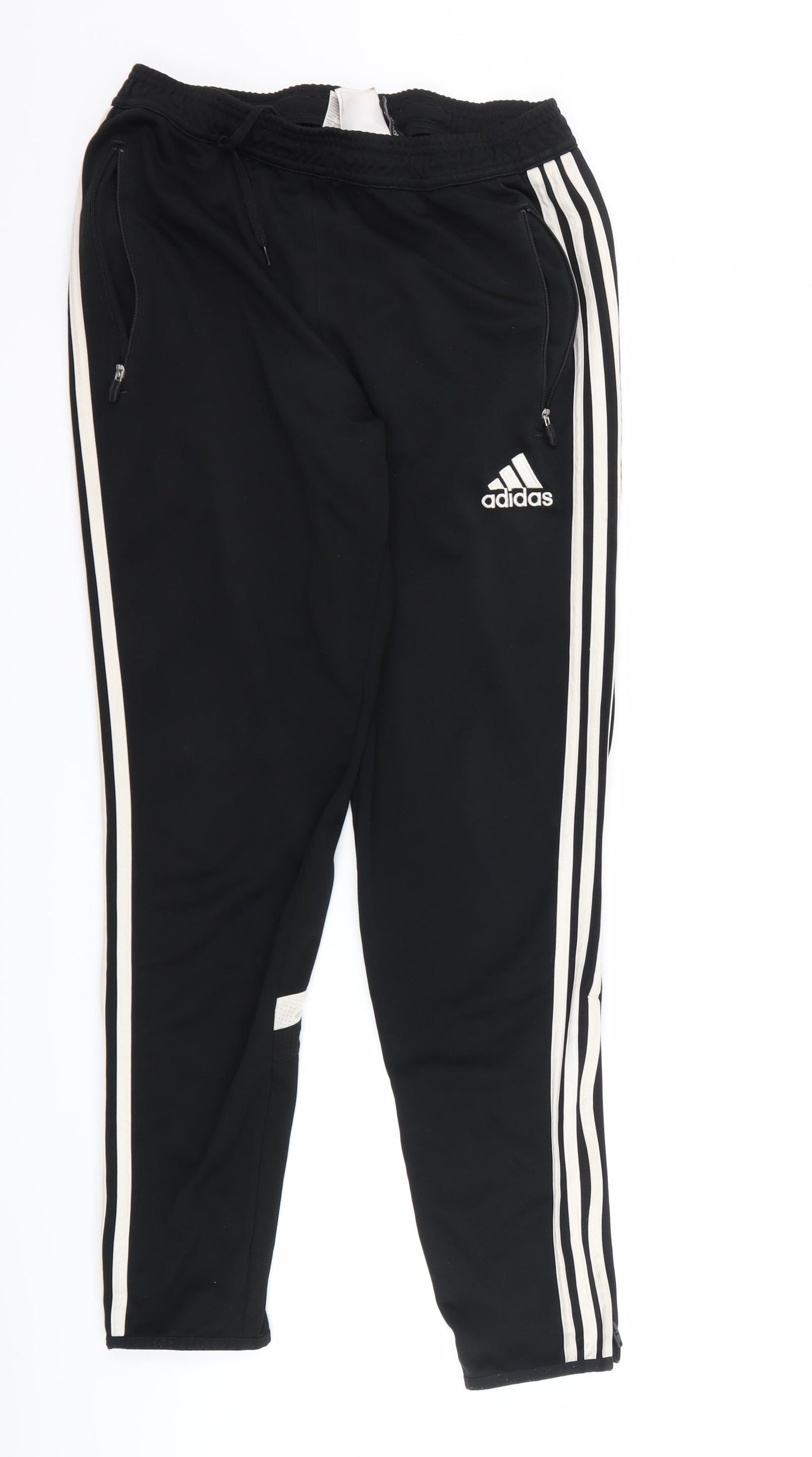 adidas Mens Black   Jogger Trousers Size M L28 in
