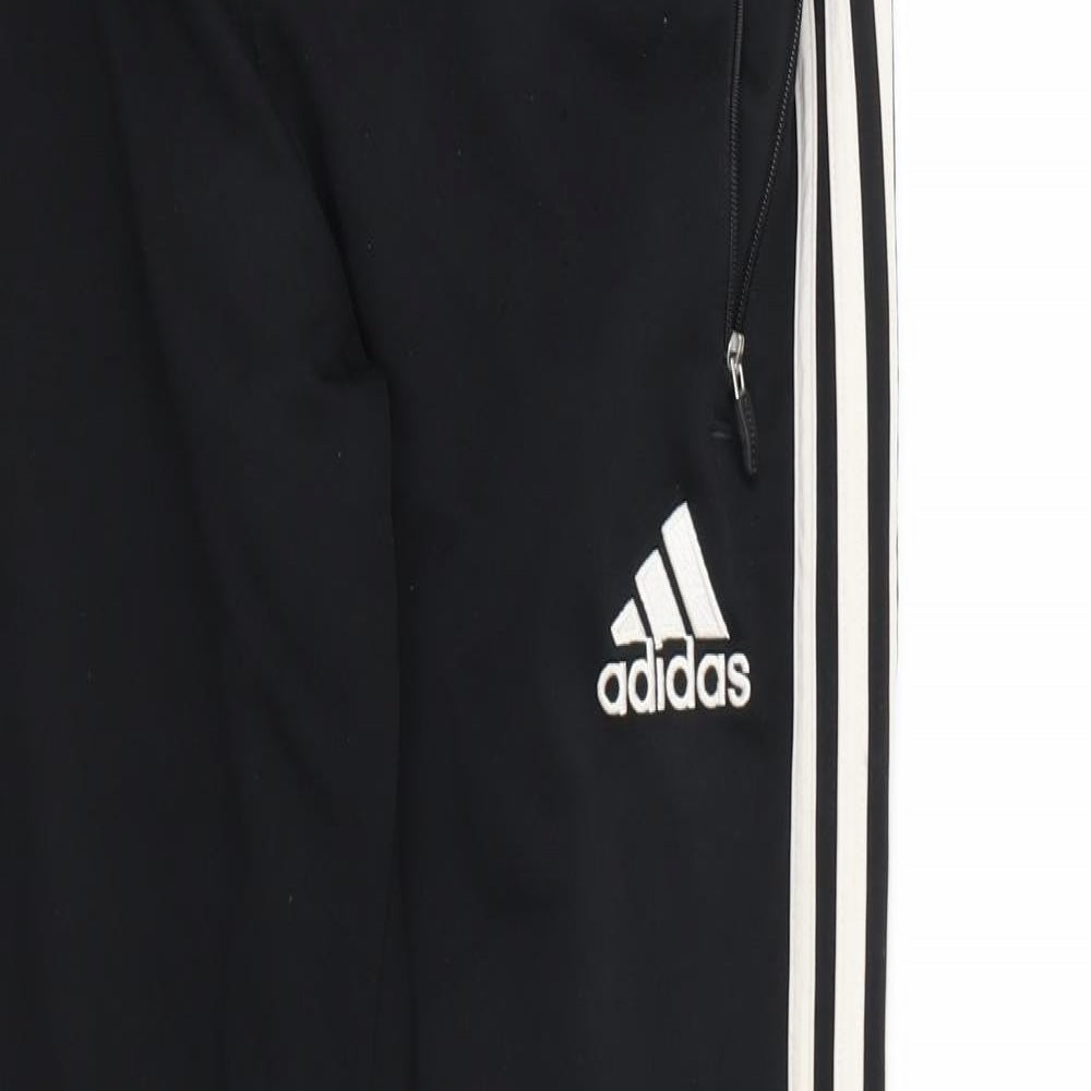 adidas Mens Black   Jogger Trousers Size M L28 in
