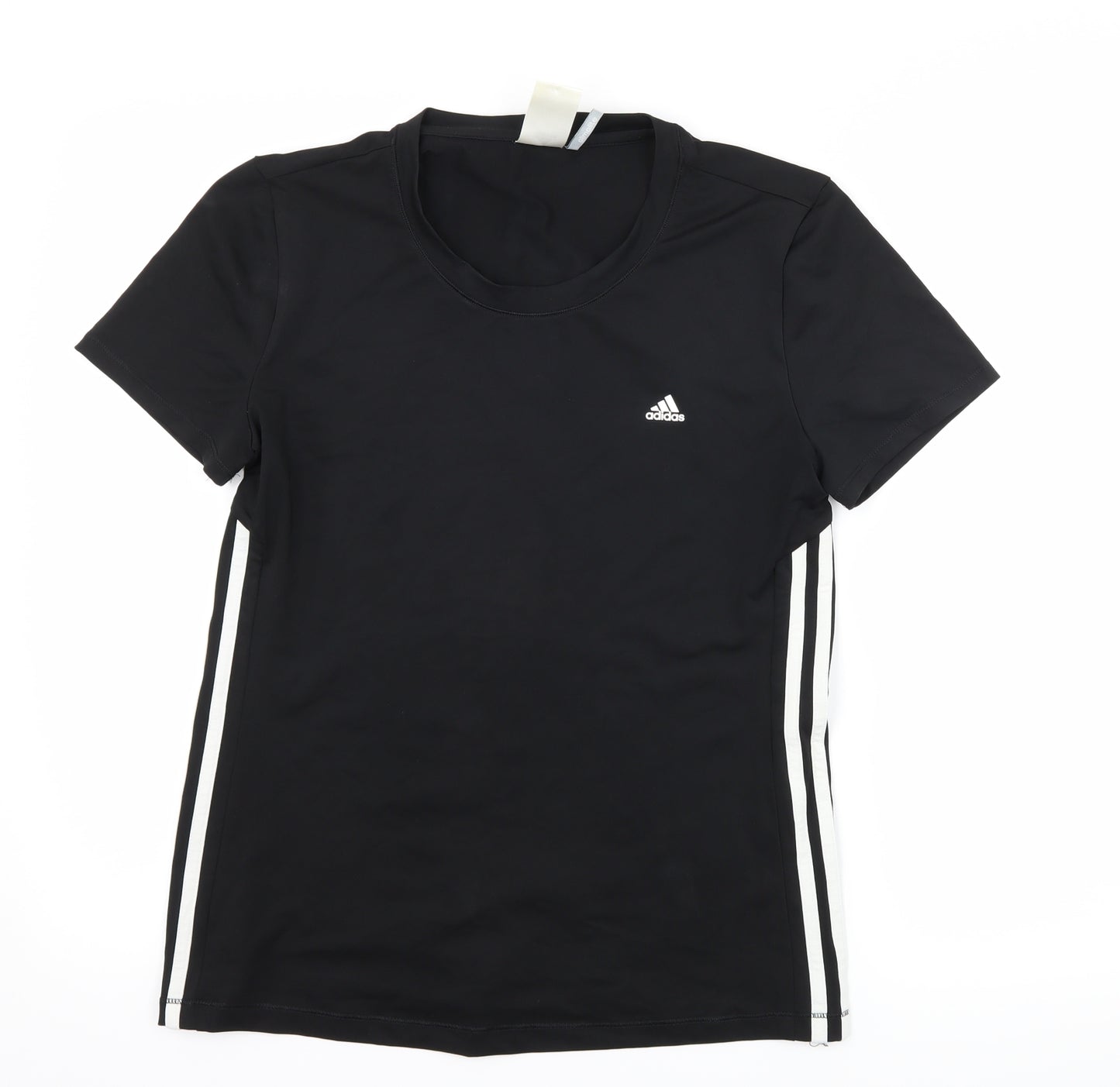 adidas Boys Black   Basic T-Shirt Size 12-13 Years