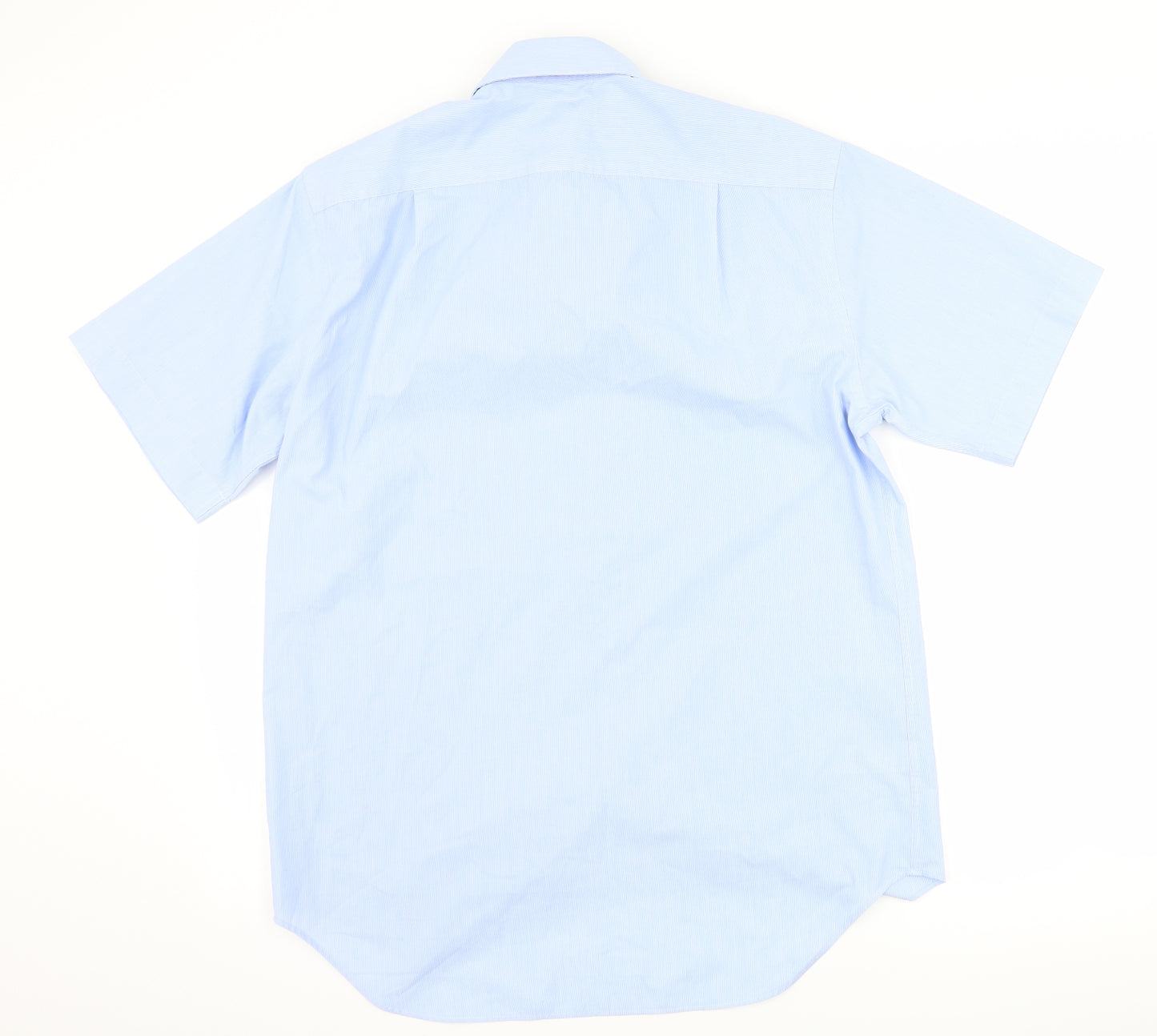 Marks and Spencer Mens Blue    Dress Shirt Size 15.5