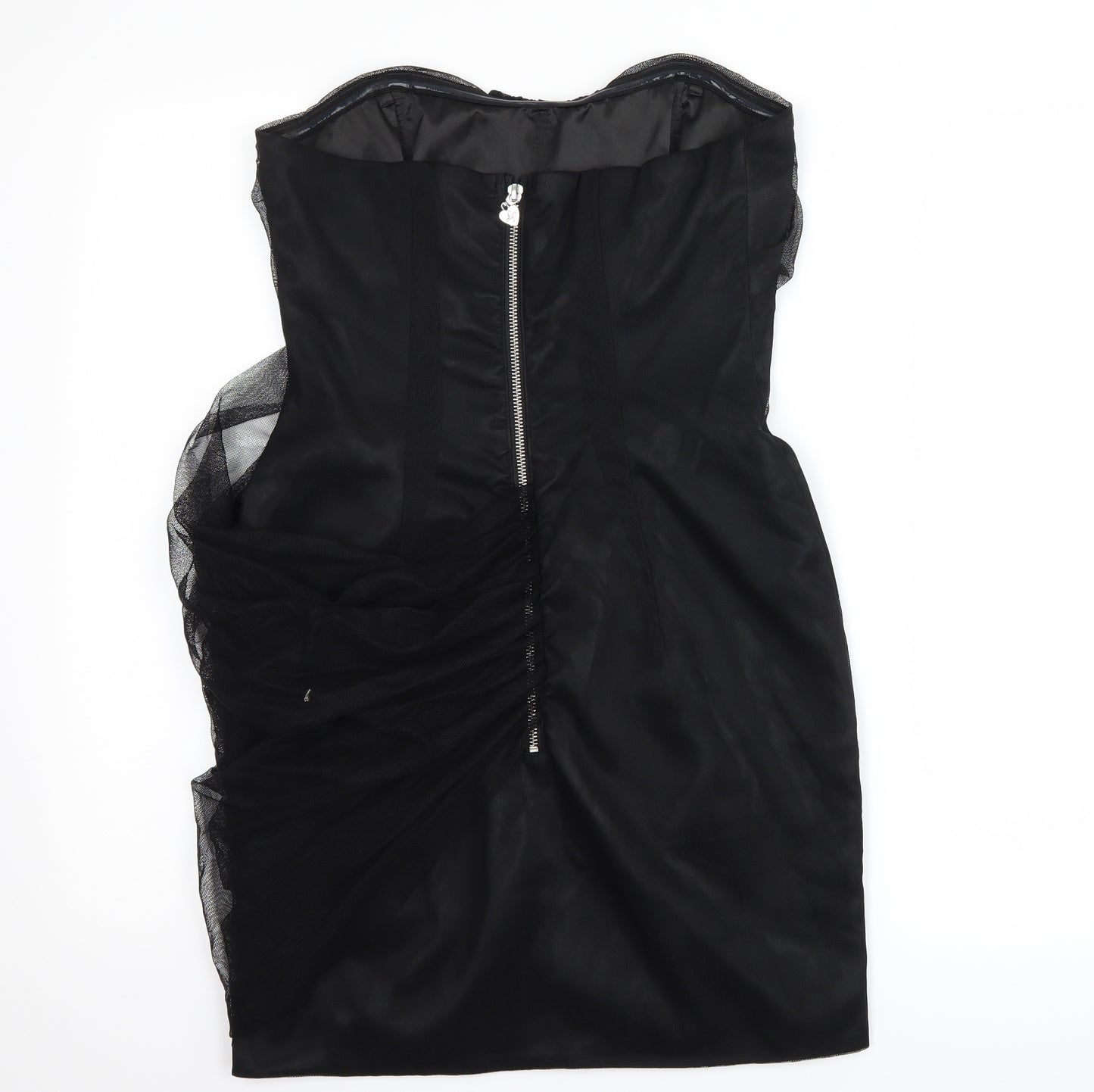 Lipsy Womens Black   Bodycon  Size 10