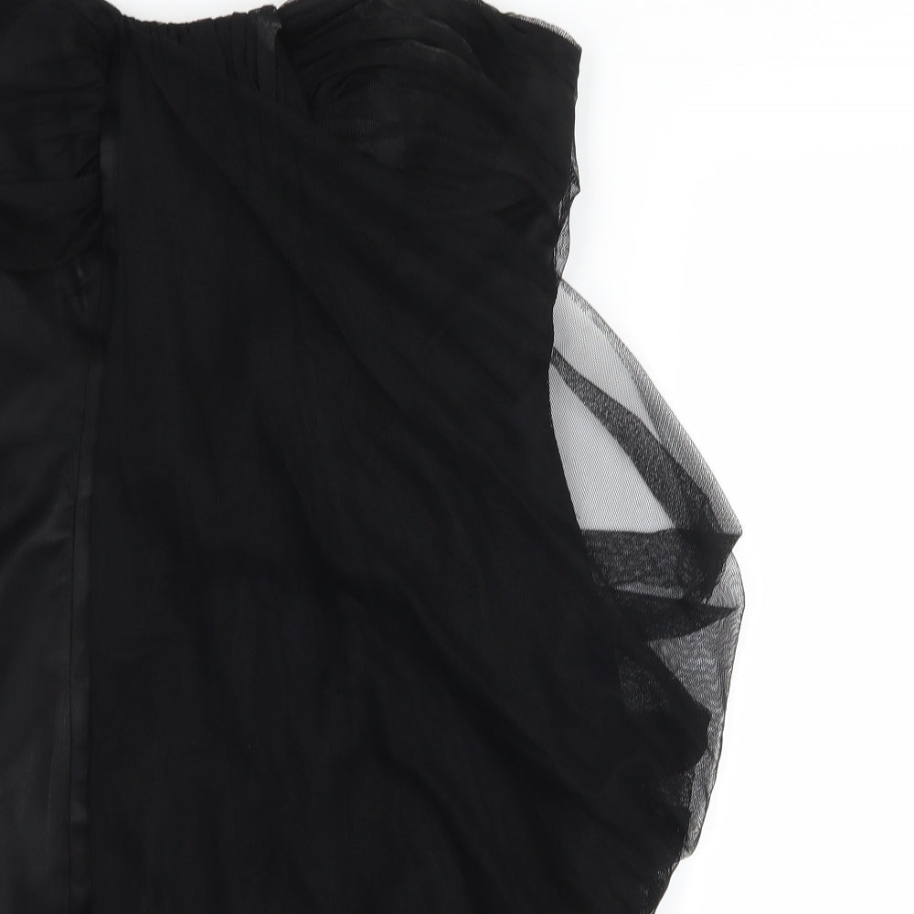Lipsy Womens Black   Bodycon  Size 10