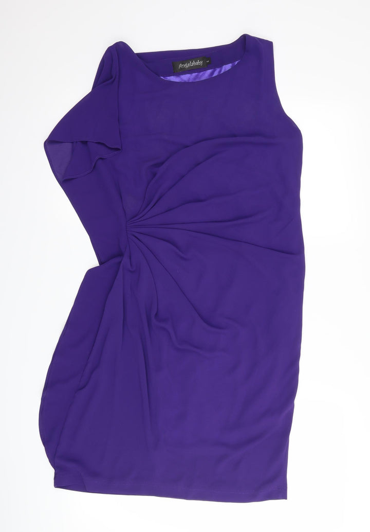 angelababy Womens Purple Bodycon Size S