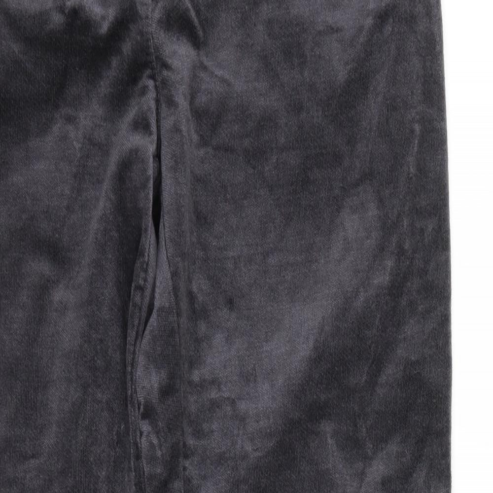 Per Una Womens Grey   Trousers  Size 10 L28 in
