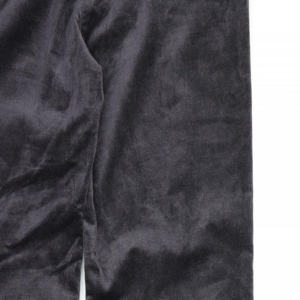 Per Una Womens Grey   Trousers  Size 10 L28 in