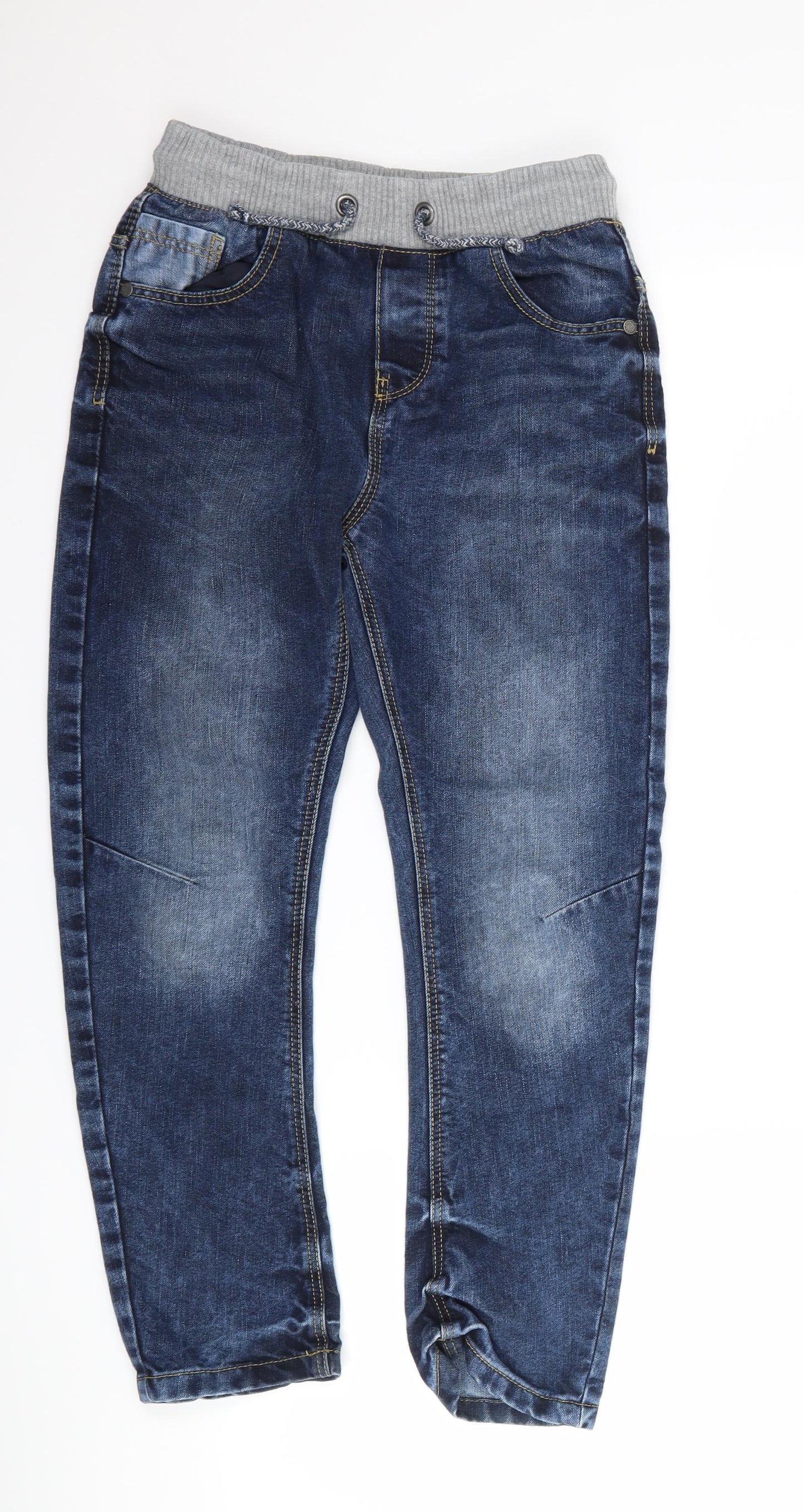 Marks and Spencer Boys Blue  Denim Straight Jeans Size 9-10 Years