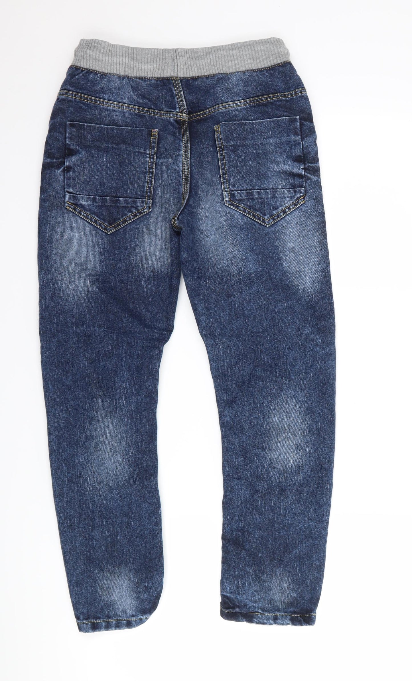 Marks and Spencer Boys Blue  Denim Straight Jeans Size 9-10 Years