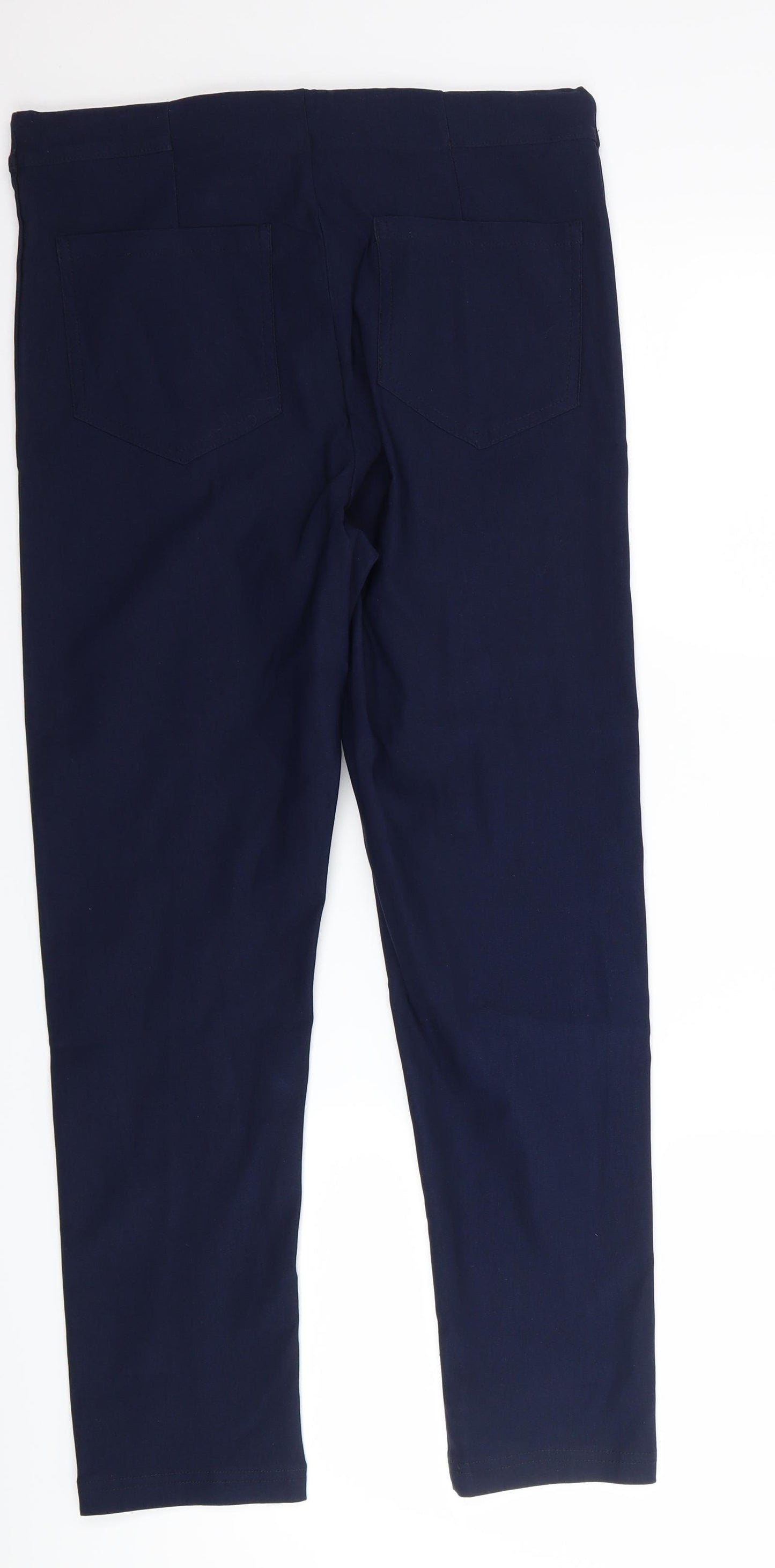 emeliax Womens Blue   Trousers  Size 12 L25 in