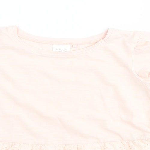 NEXT Girls Pink   Basic T-Shirt Size 2-3 Years