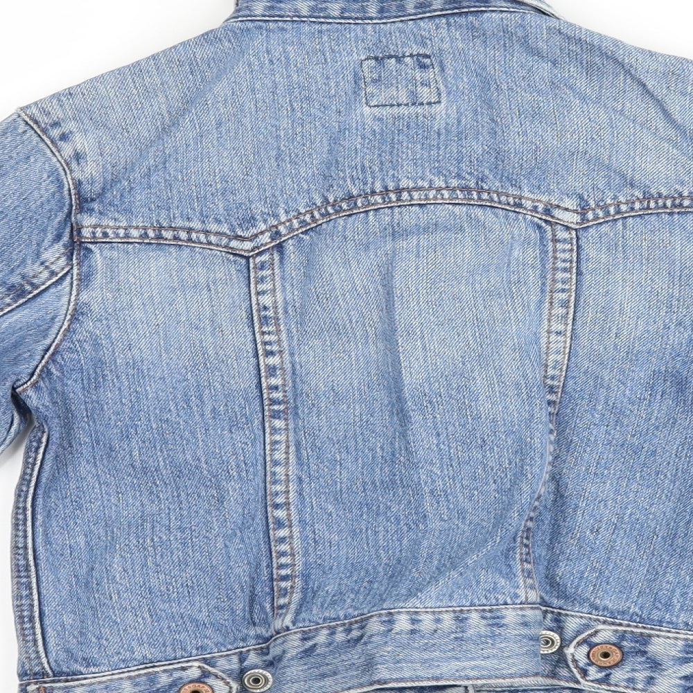 Gap Girls Blue  Denim Jacket  Size 5-6 Years