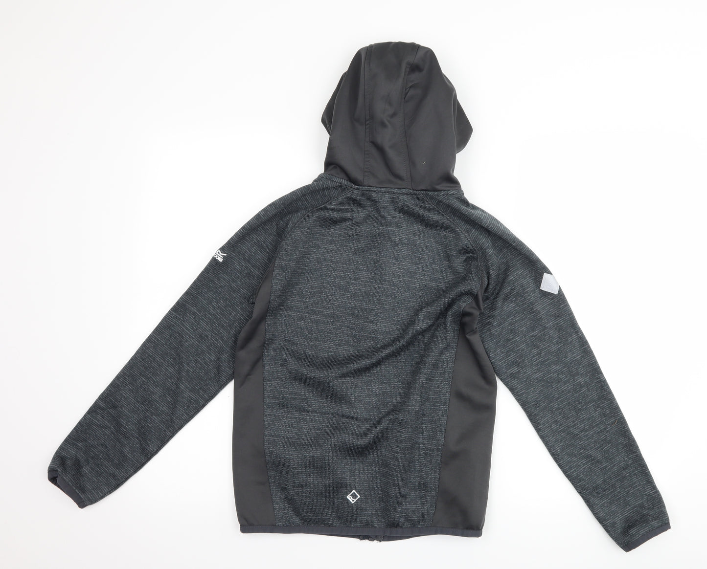 Regatta Boys Grey   Full Zip Hoodie Size 11-12 Years
