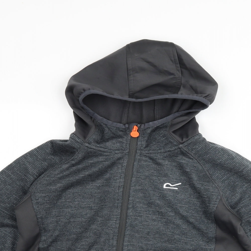 Regatta Boys Grey   Full Zip Hoodie Size 11-12 Years