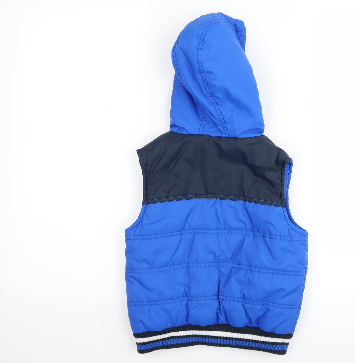 St Bernard Boys Blue   Gilet Coat Size 4 Years