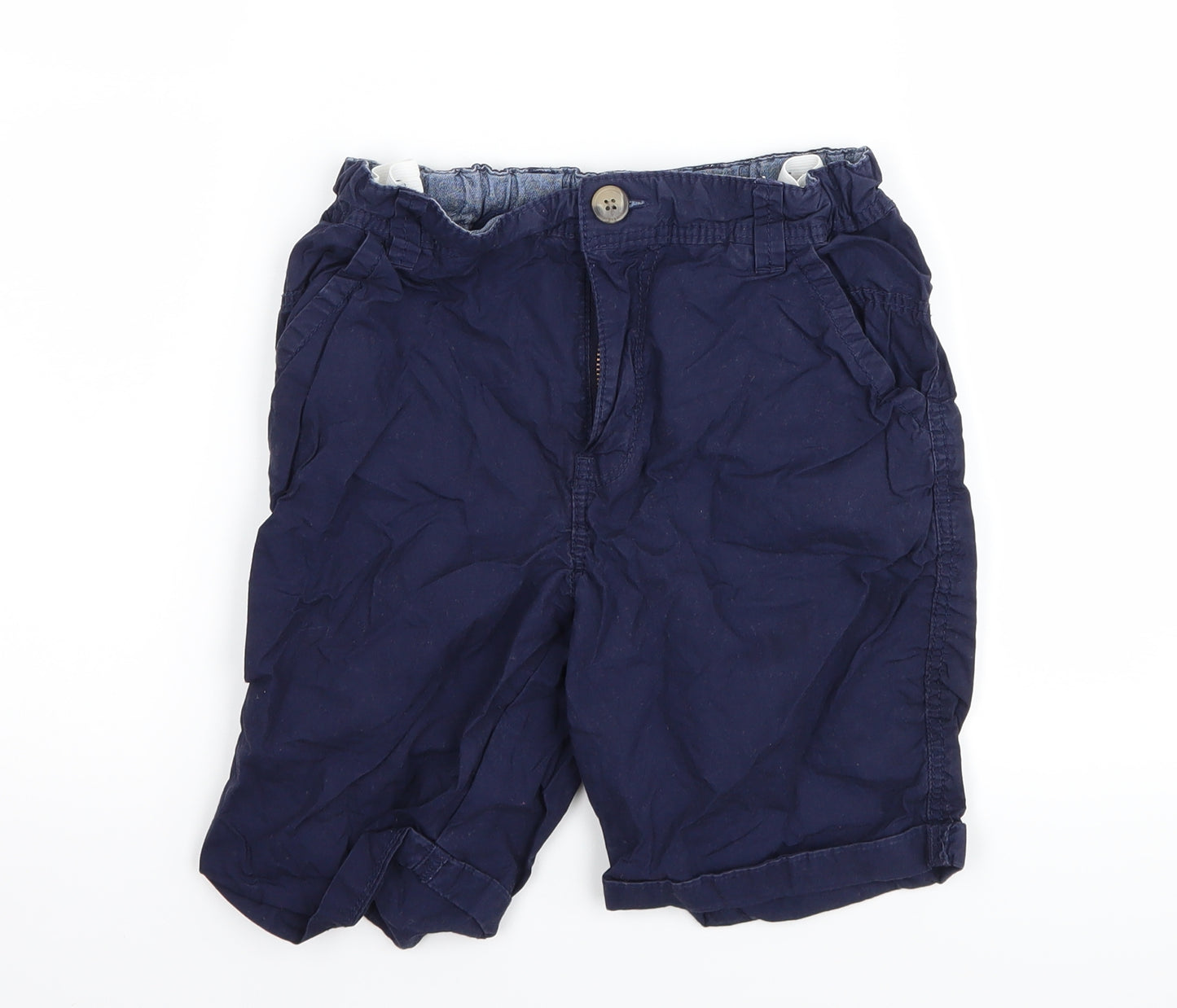 Marks and Spencer Boys Blue   Cargo Shorts Size 8-9 Years