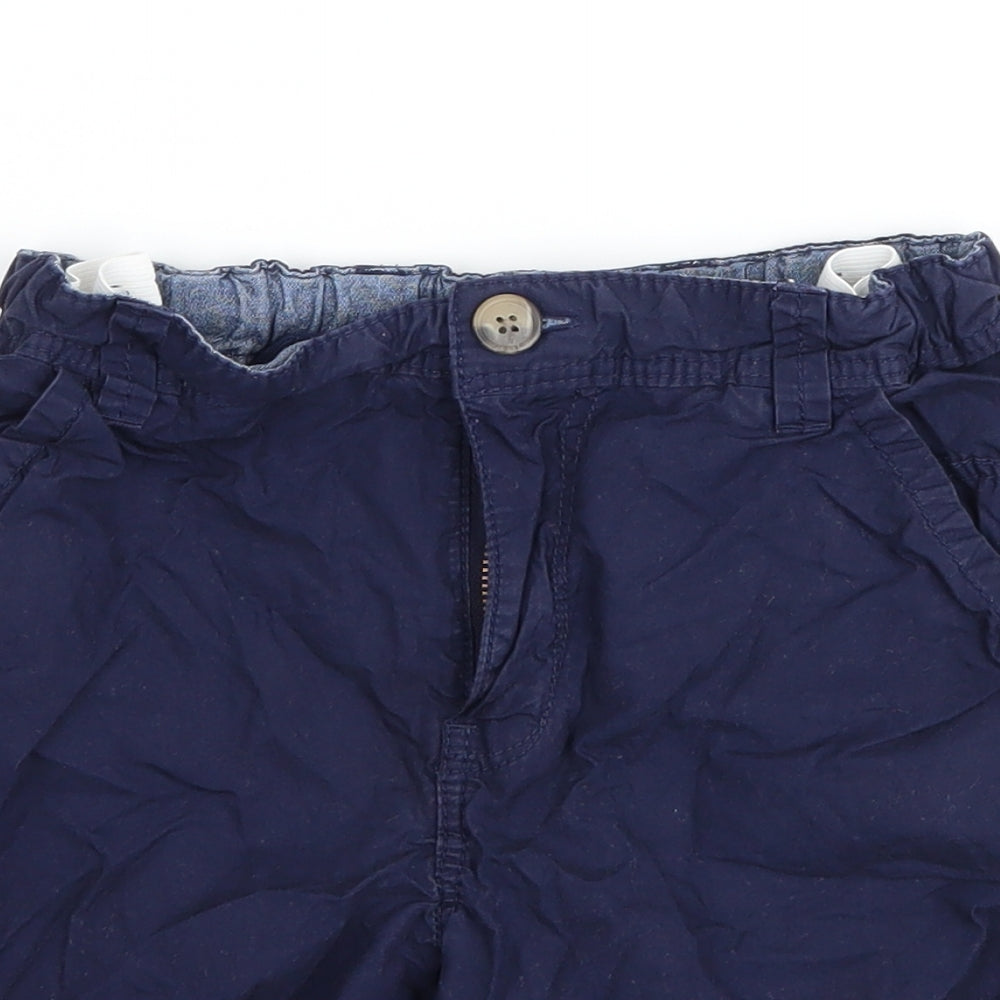 Marks and Spencer Boys Blue   Cargo Shorts Size 8-9 Years