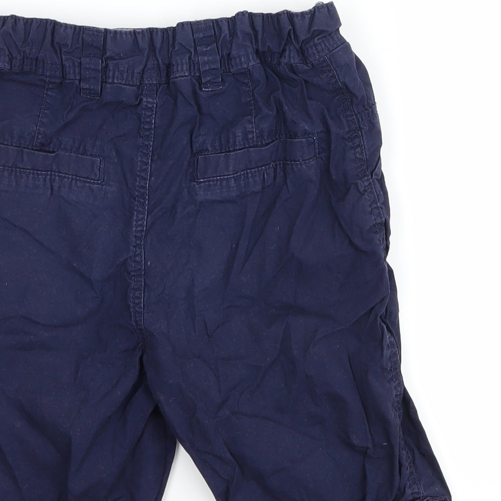 Marks and Spencer Boys Blue   Cargo Shorts Size 8-9 Years