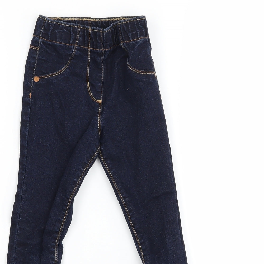 George Girls Blue  Denim Jegging Jeans Size 6-7 Years