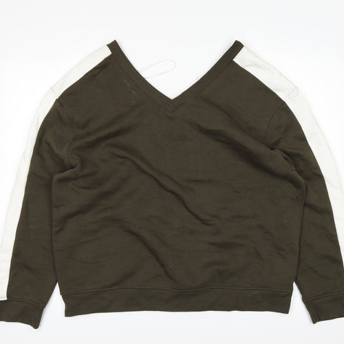 Marks and Spencer Womens Green   Pullover Jumper Size 14