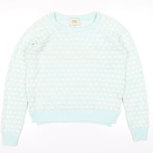 Papaya Womens Blue   Pullover Jumper Size S