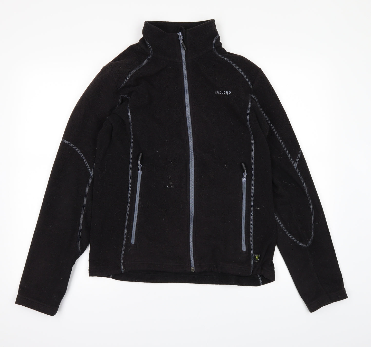 Ayacucho Boys Black   Full Zip Jumper Size XL