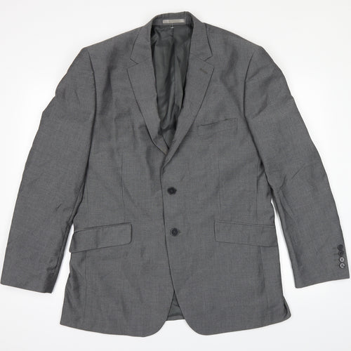 Burton Mens Grey   Jacket Suit Jacket Size 42