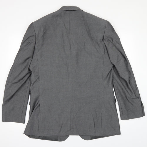 Burton Mens Grey   Jacket Suit Jacket Size 42