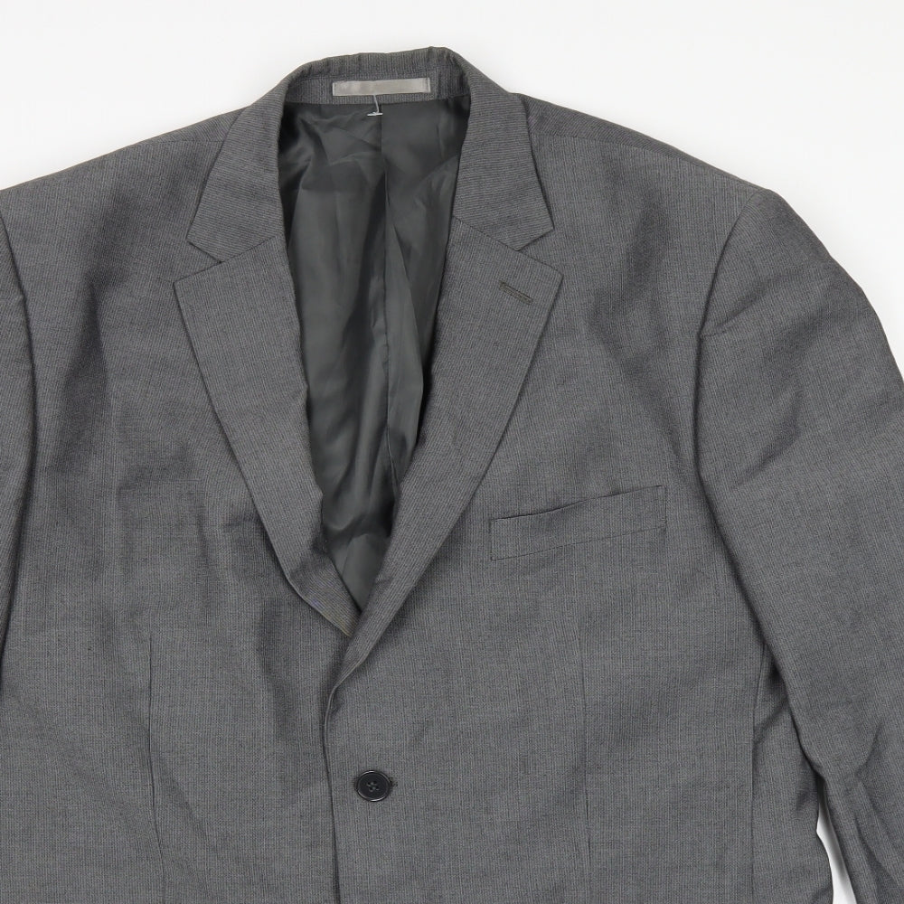 Burton Mens Grey   Jacket Suit Jacket Size 42