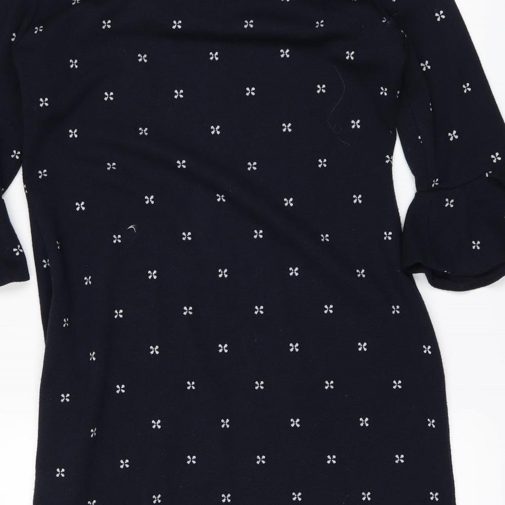 Marks and Spencer Womens Blue   Pencil Dress  Size 12