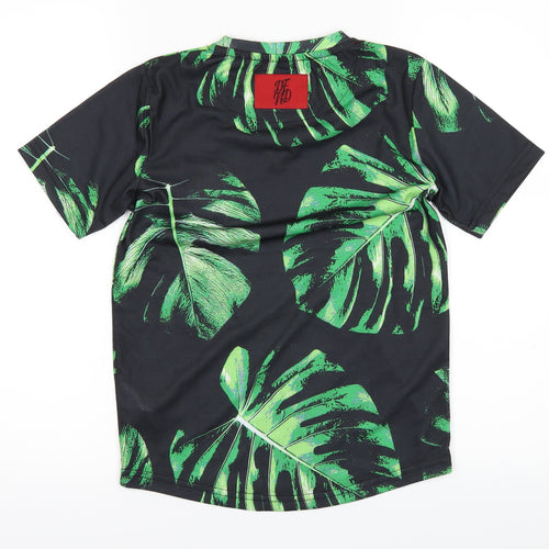 DFND Boys Black   Basic T-Shirt Size 9-10 Years