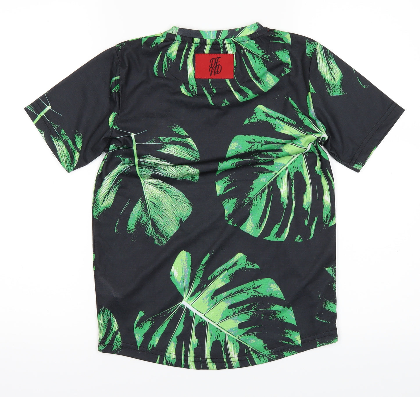 DFND Boys Black   Basic T-Shirt Size 9-10 Years